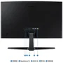Samsung Monitor Curvo Essential S3 S24D366GAU 24 pulg Full HD 100Hz Negro